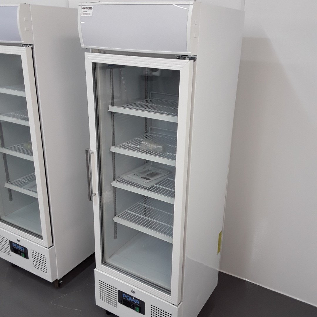 Commercial New B Grade Polar DM075 Single Upright Display Fridge 53cmW ...