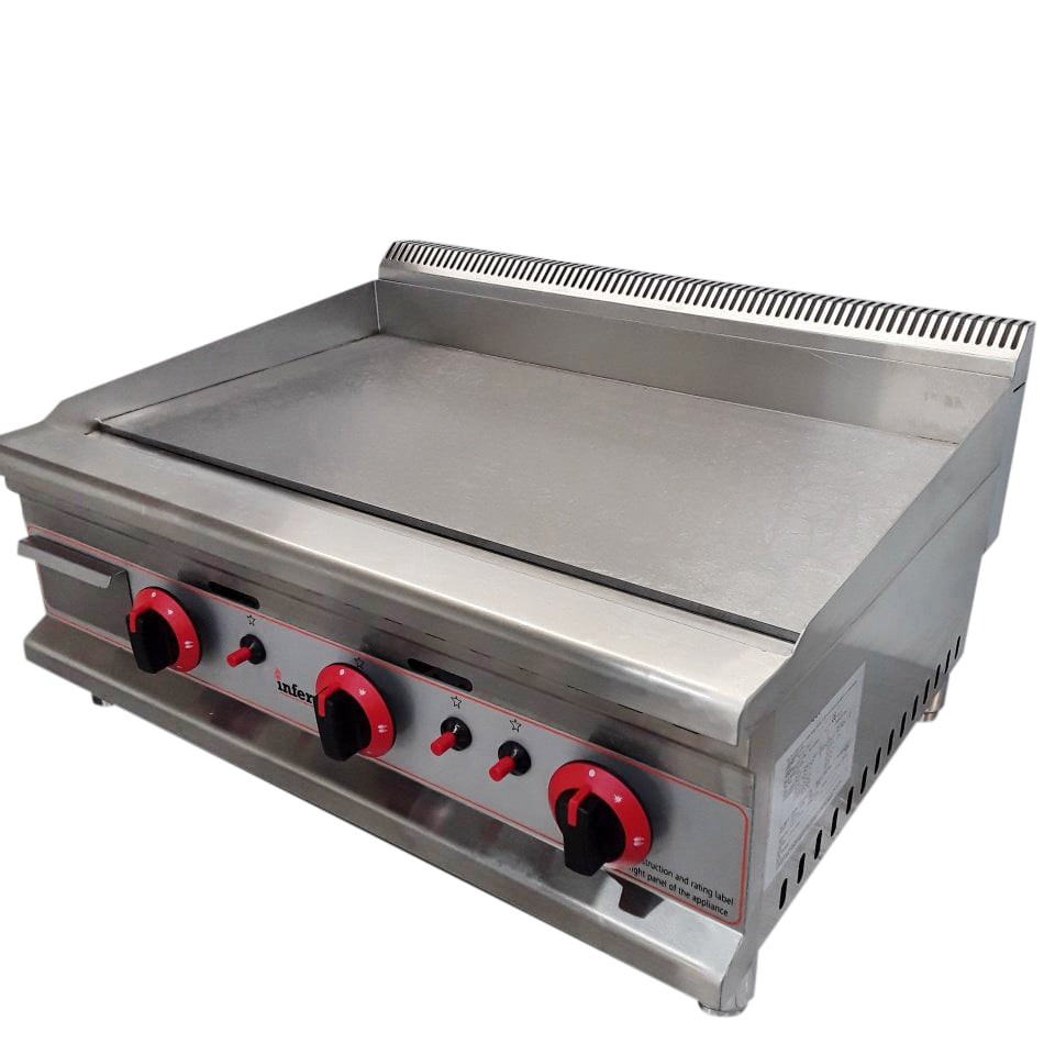 Commercial Infernus IF-75GG 75cm Gas Flat Griddle | H2