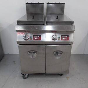 Used Angelo Po 1G1FR4G Double Freestanding Fryer For Sale