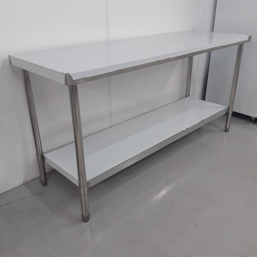 New B Grade Diaminox Stainless Table 180cmW X 60cmD X 90cmH - Buy ...