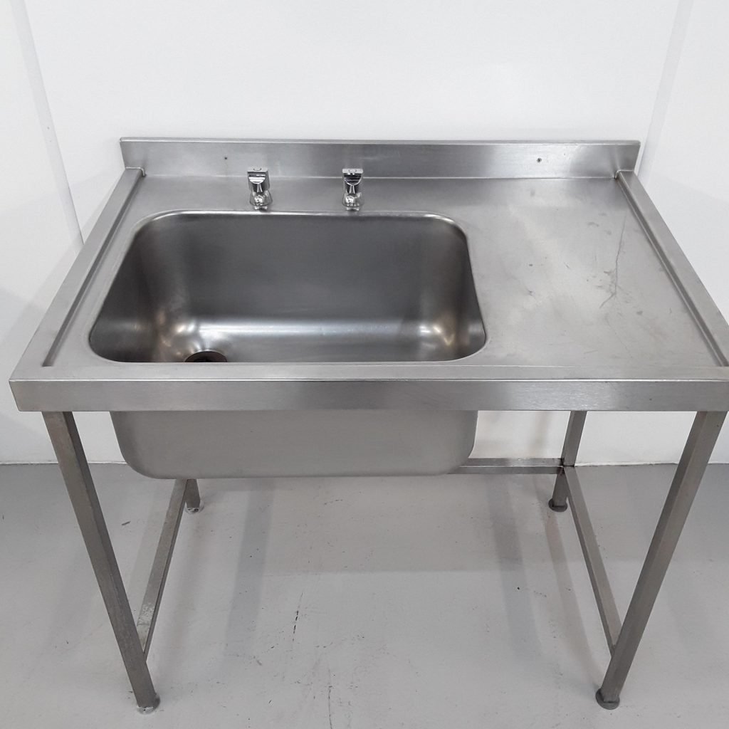 Commercial Used Single Sink 105cmW x 70cmD x 92cmH