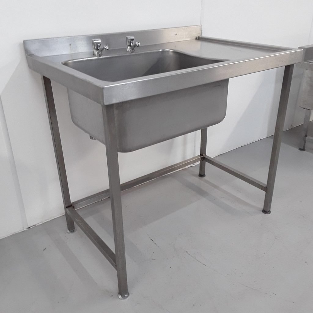 Commercial Used Single Sink 105cmW x 70cmD x 92cmH