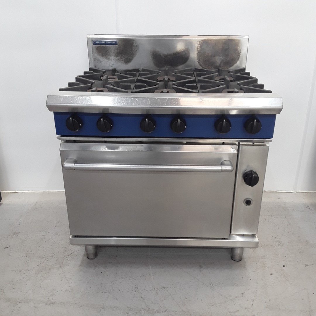 blue seal 6 burner range