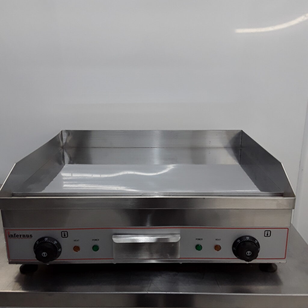 Commercial New B Grade Infernus INEG-60C Chrome Griddle 60cmW X 49cmD X ...