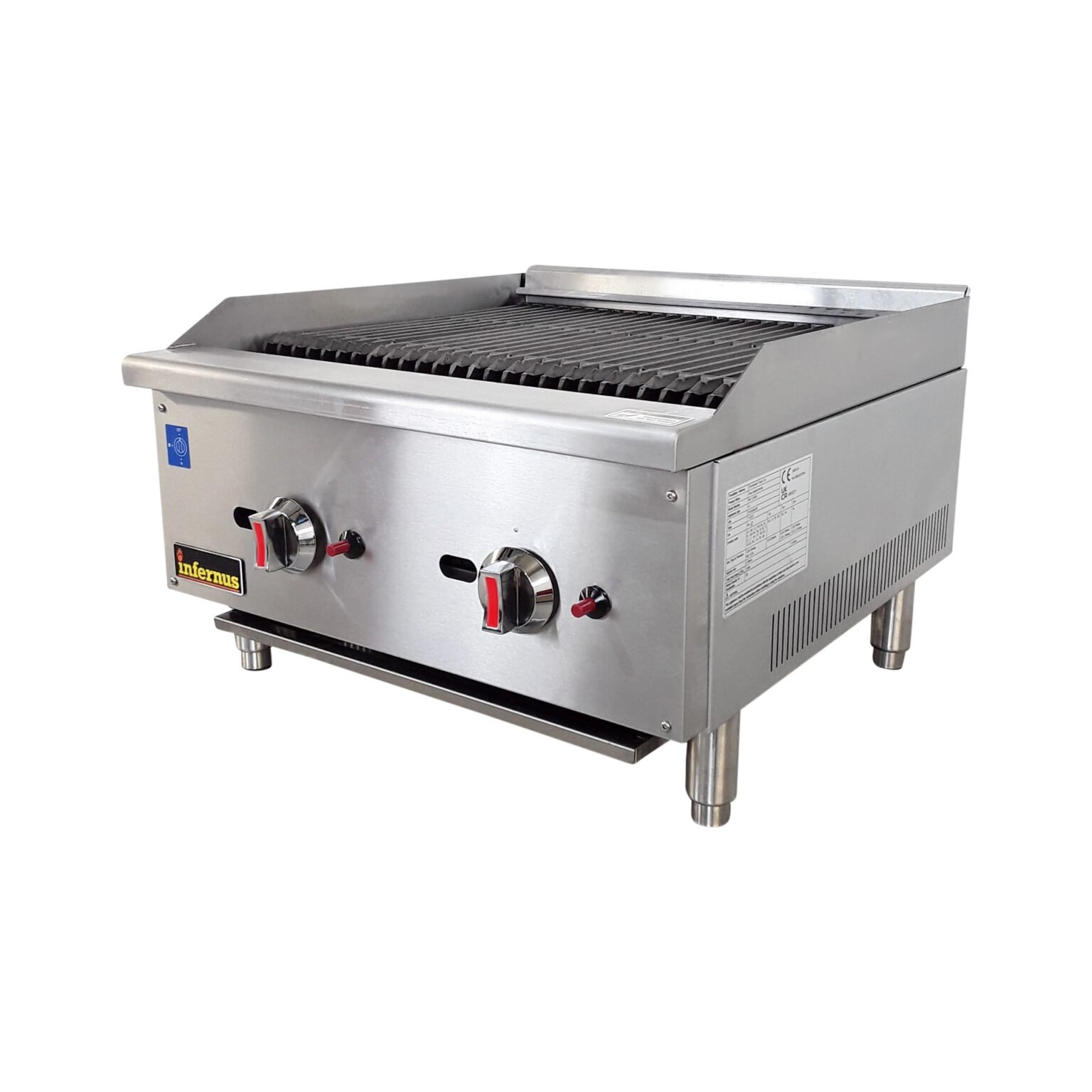 Commercial Infernus Gas Charbroiler 60cm | H2