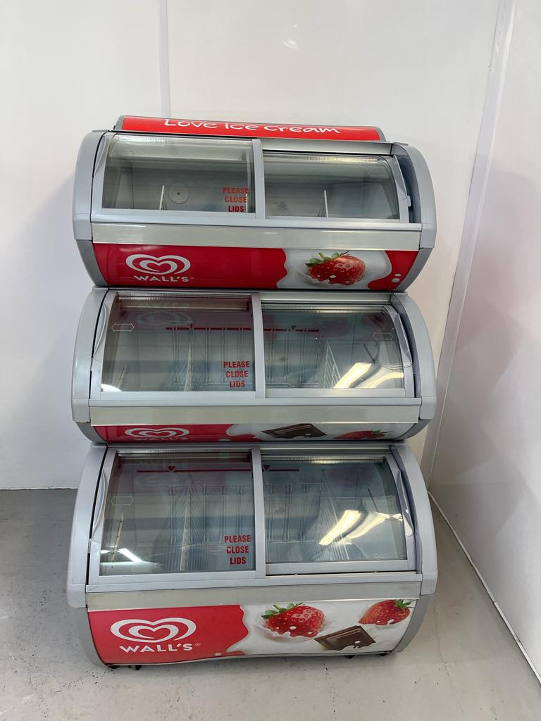 Commercial Used Iarp Visimax Slim Ice Cream Display Freezer 80cmW X ...