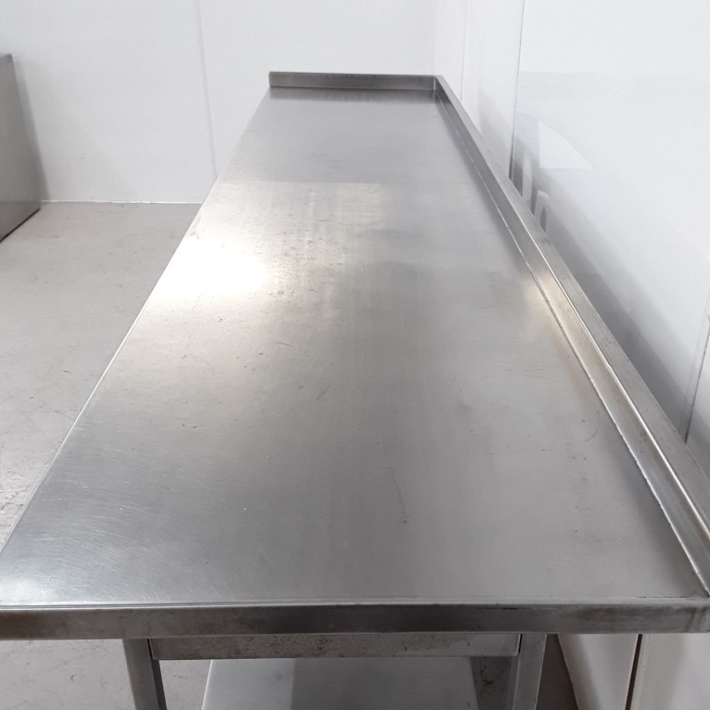 Used Stainless Prep Table 240cmW X 60cmD X 91cmH H2 Catering Equipment   41866D 1024x1024 