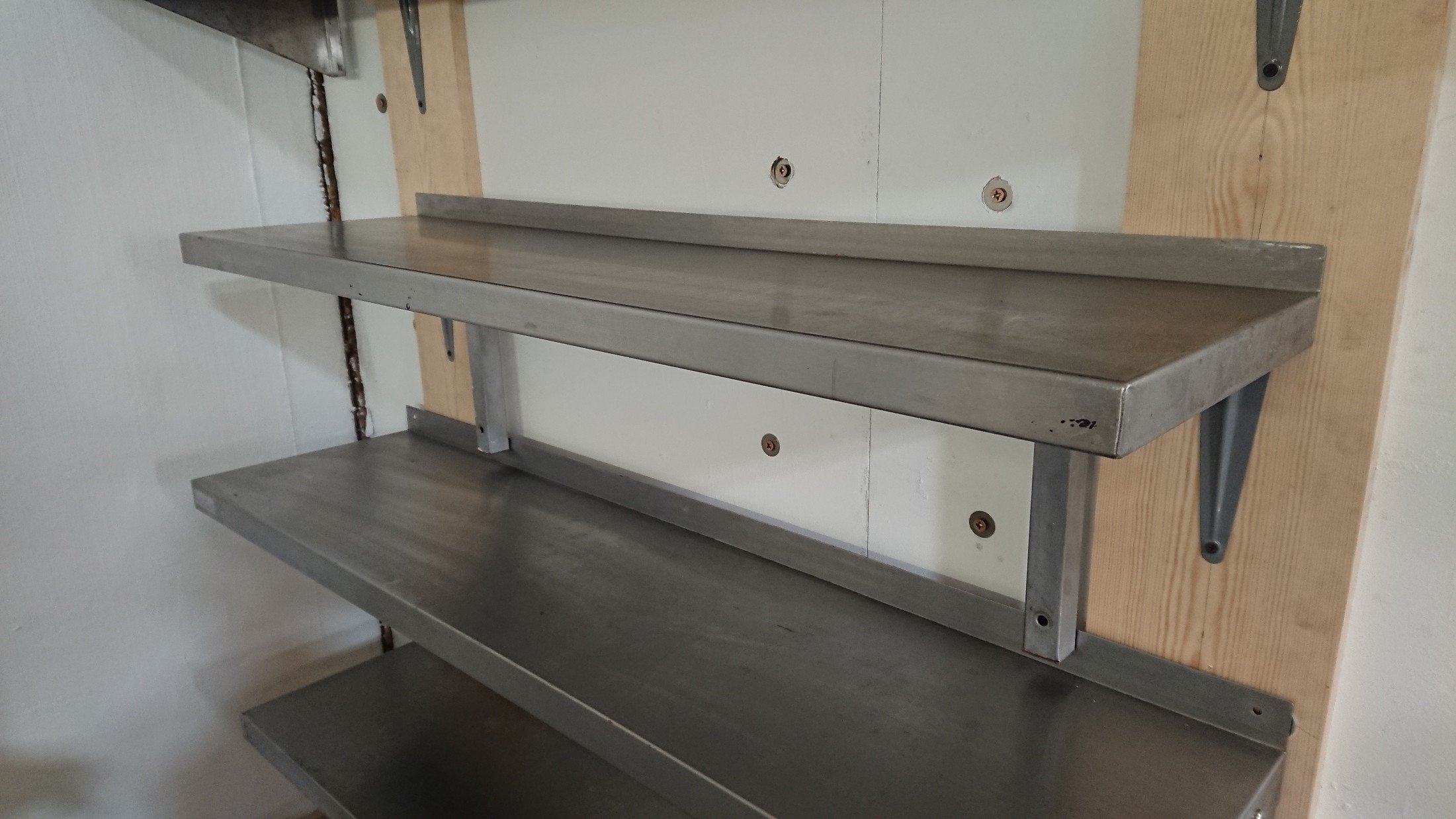 Used Stainless Steel Wall Shelf 109cmW x 30cmD x cmH – H2 Catering