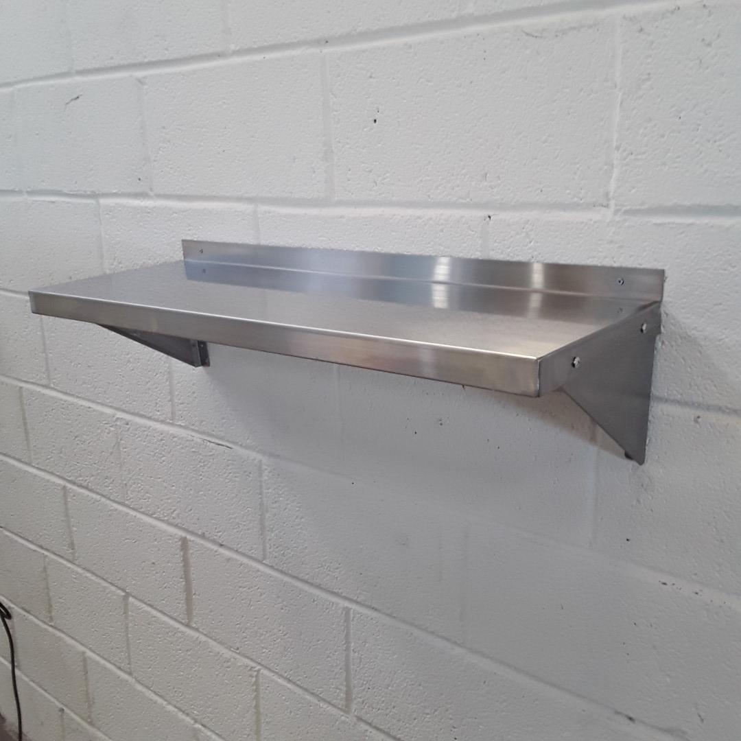 New Commercial 900 Stainless Steel Wall Shelf 90cmW x 30cmD x 4cmH – H2