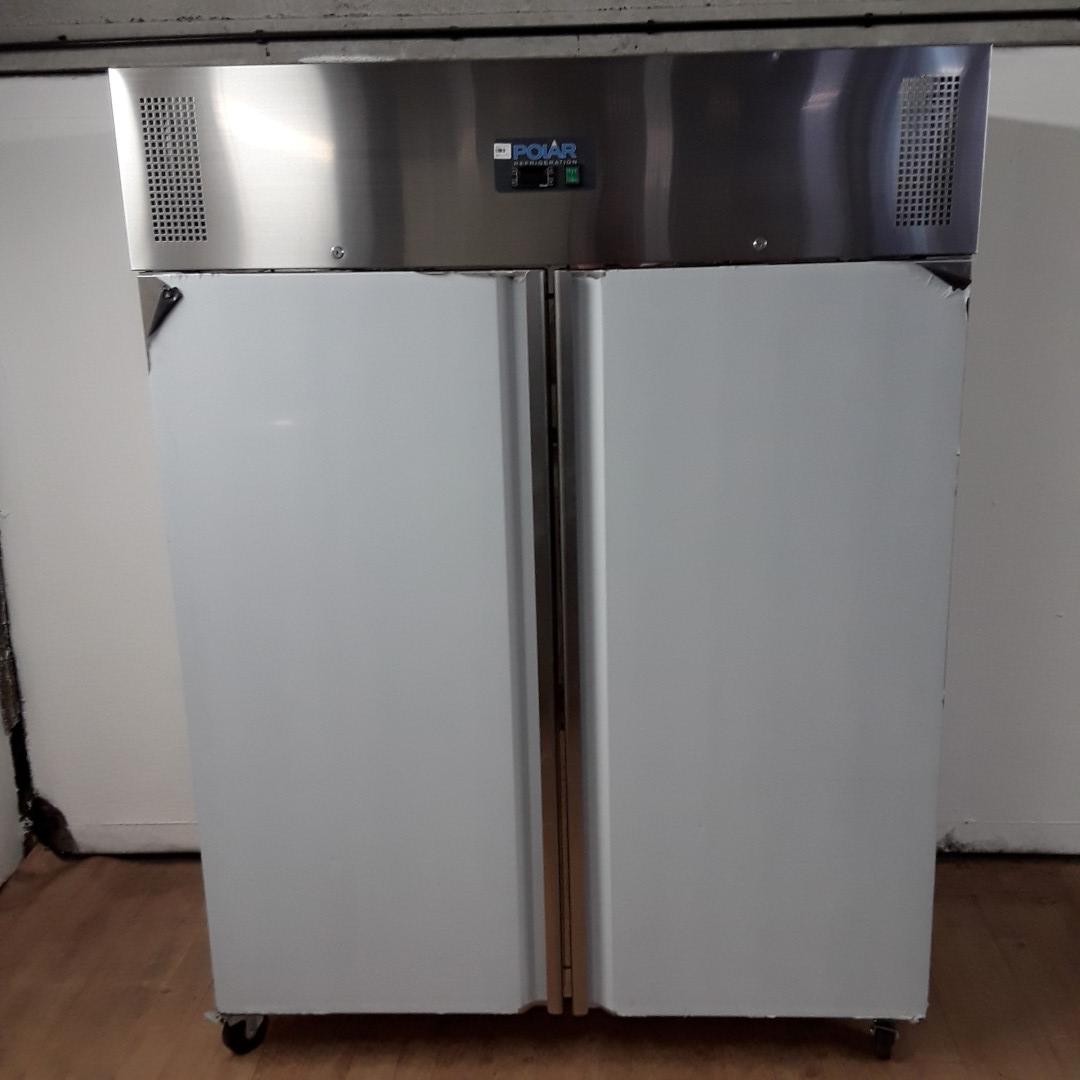 Ex Demo Polar U635 Stainless Double Upright Heavy Duty Freezer 148cmW X ...