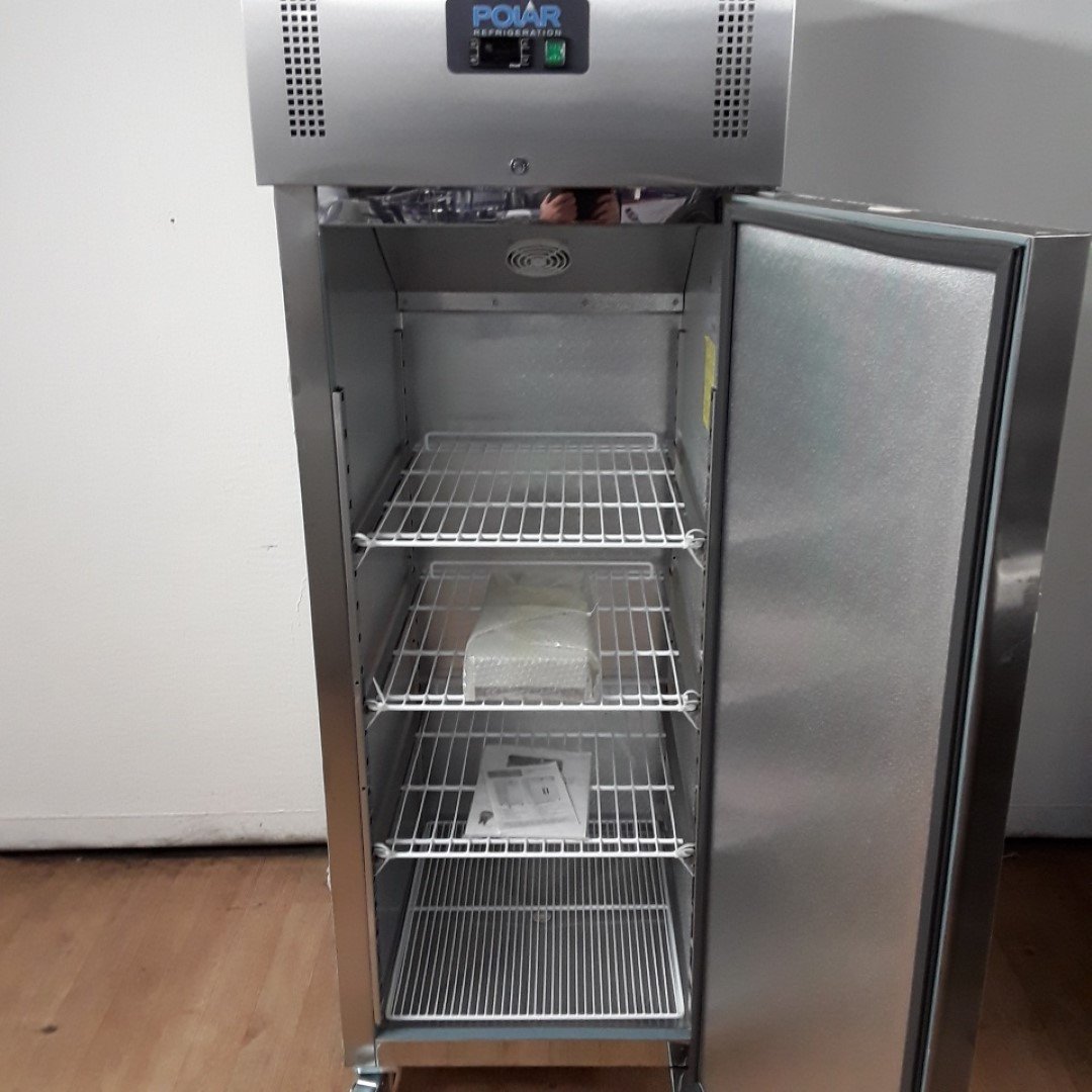 Commercial New B Grade Polar G592 Stainless Single Upright Fridge 68cmW ...