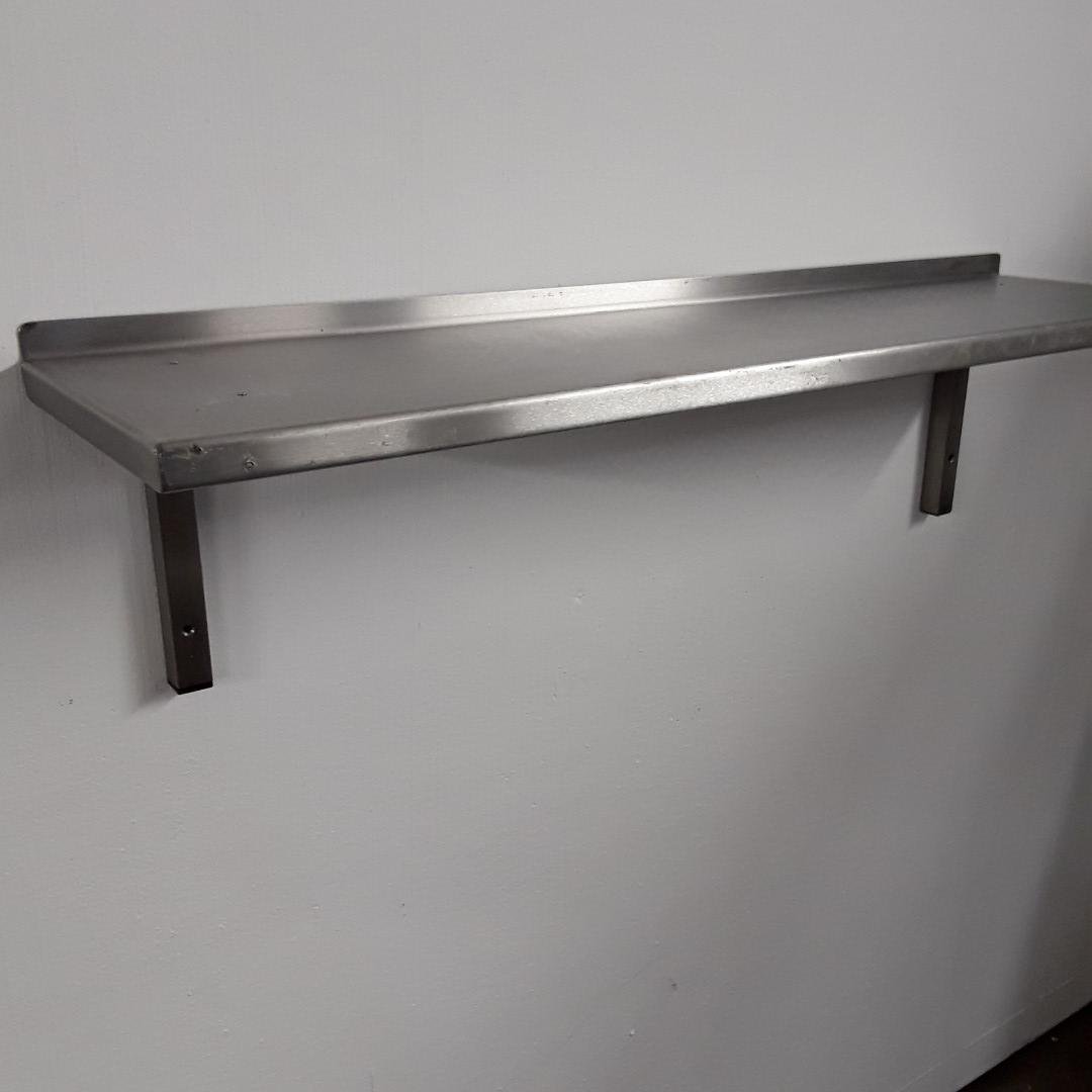 stainless steel wall shelf