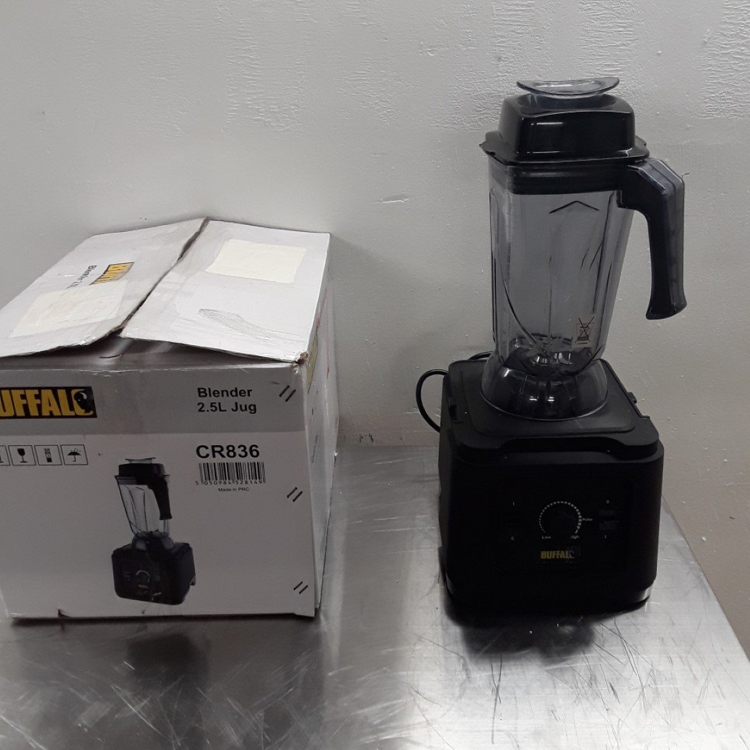 Commercial Ex Demo Buffalo CR836 Blender 24cmW x 27cmD x 55cmH