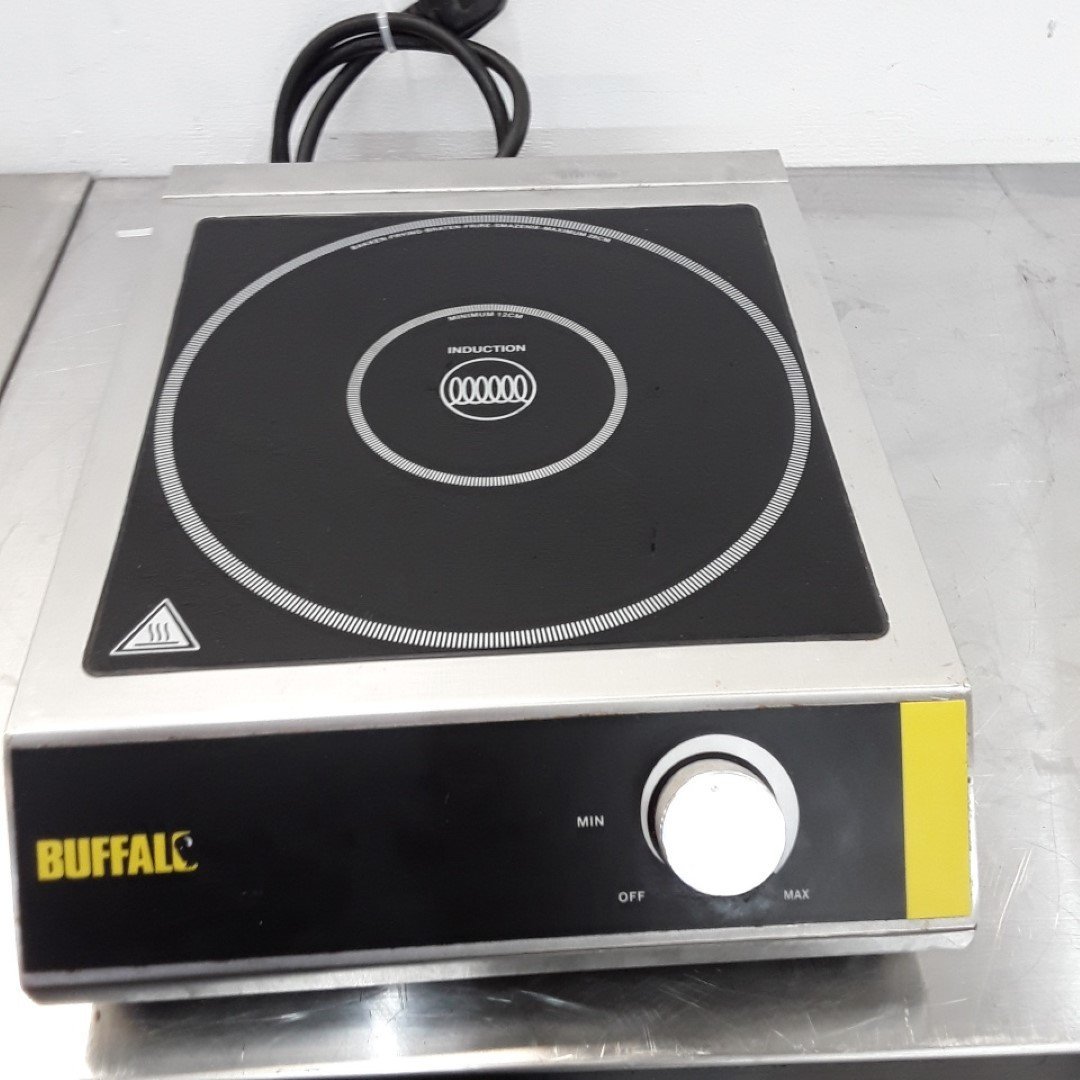 Ex Demo Buffalo Ce208 Single Induction Hob 33cmw X 42cmd X 10cmh