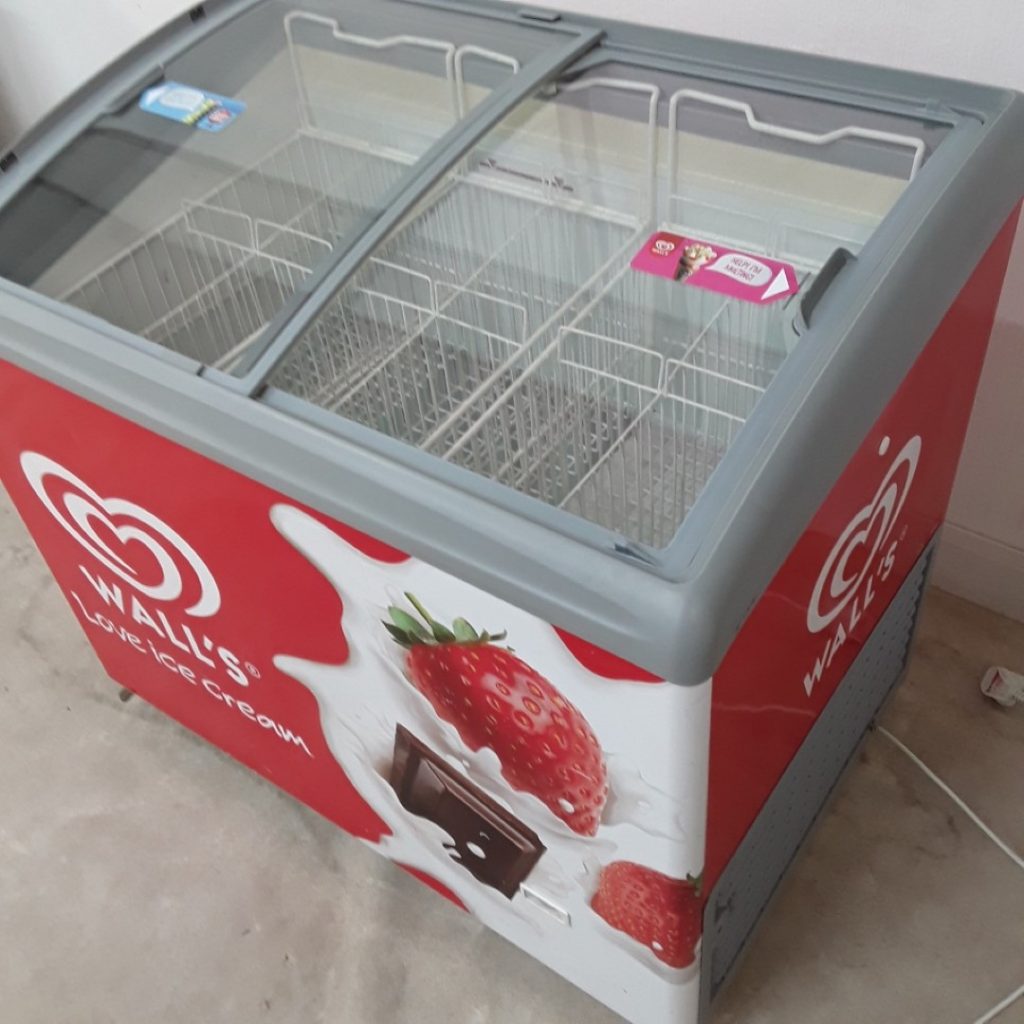 Commercial Used AHT RIO S 100 Ice Cream Display Freezer 100cmW x 65cmD